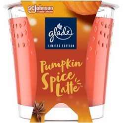 GLADE svíčka W24 Pumpkin Spice Latte 112 g