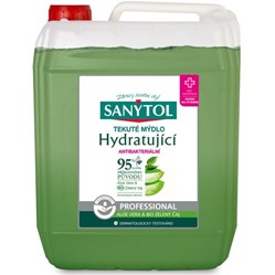 SANYTOL antibakteriální tekuté mýdlo hydratující 5 l