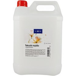 VIONE tekuté mýdlo s perletí bílé Balzám 5 l s glycerinem