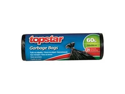 PYTEL na odp. 60 l TOPSTAR 58 x 68 cm (20 ks/role)