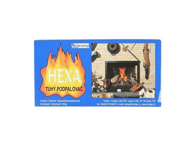 HEXA tuhý podpalovač 200 g