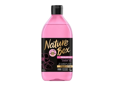 NATURE Box vlasový šampon Almond 385 ml