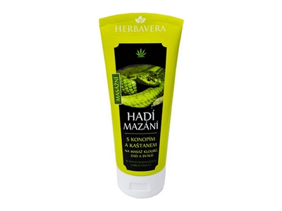 HERBAVERA Hadí mazání s konopim 200 ml