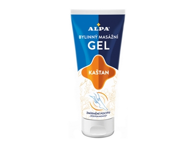 ALPA bylinný gel s kaštanem 100 ml