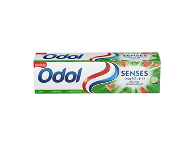 ODOL zubní pasta Senses Meloun, okurka and máta 75 ml