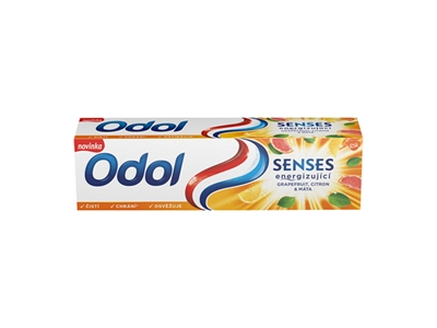 ODOL zubní pasta Senses Grapefruit, citron and máta 75 ml