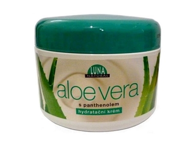 LUNA pleťový krém hydratační Aloe vera s panthenolem 300 ml