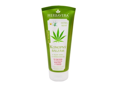 HERBAVERA konopný balzám s aloe vera 200 ml