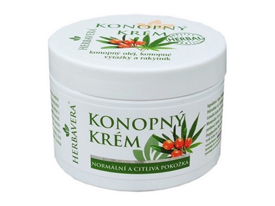 HERBAVERA Konopný krém + rakytník 150 ml