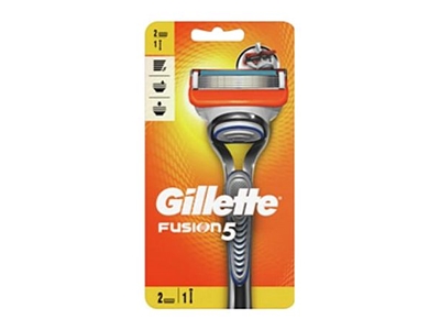 GILLETTE Fusion holicí strojek + 2 náhradní hlavice