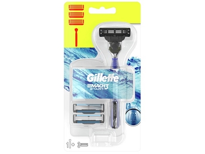 GILLETTE Mach3 Start strojek + 3 hlavice