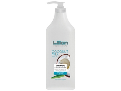 LILIEN šampon 2v1 Professional Coconut Milk na vlasy 1 l