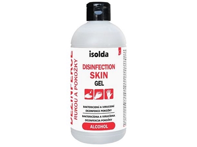 ISOLDA Disinfection SKIN Gel 500 ml dezinfekce rukou