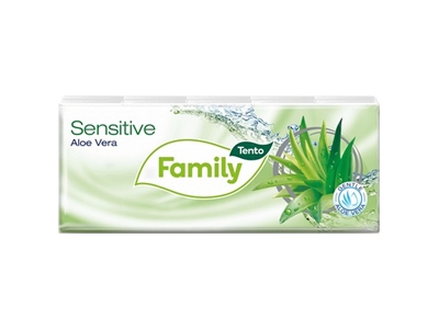 KAPESNIČKY Tento Sensitive Aloe Vera 3vrstvé 10 x 10 ks