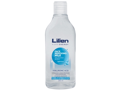 LILIEN Removing milk s kyselinou hyaluronovu 250 ml