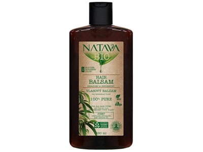 NATAVA BIO balzám na vlasy Konopí 250 ml