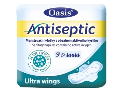 OASIS AntiSeptic Ultra Wings 9 ks