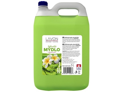 TEKUTÉ mýdlo LAVON Aloe vera s glycerinem 5 l