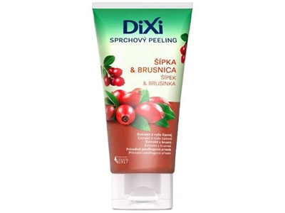 DIXI sprchový peeling Šípek and Brusinka 200 ml