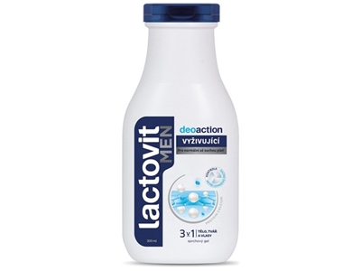 LACTOVIT SG MEN 3v1 Deo Action vyživující 300 ml