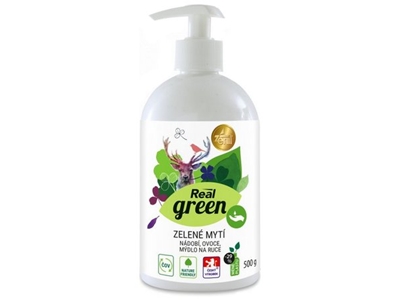 REAL green clean na nádobí a ovoce 500 ml