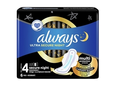 ALWAYS Ultra Secure Night 6 ks prodloužené