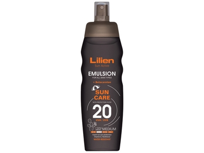 SUN CARE Lilien opalovací emulze OF 20  200 ml