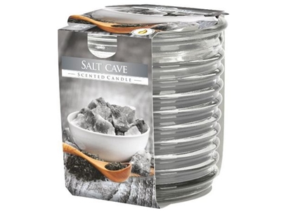 SVÍČKA vonná v žebrovaném obalu Salt Cave 130 g