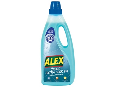 ALEX čistič extra lesk 2v1 lino, dlažba, vinyl 750 ml