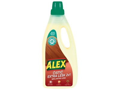 ALEX čistič extra lesk 2v1 dřevo 750 ml