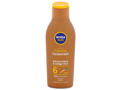 NIVEA Sun mléko na opalování s karotenem OF 6  200 ml