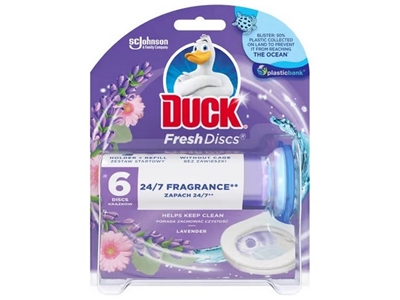 DUCK Fresh Discs čistič WC Levandule 36 ml