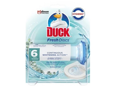 DUCK Fresh.Discs WC čistič Eucalyptus 36 ml