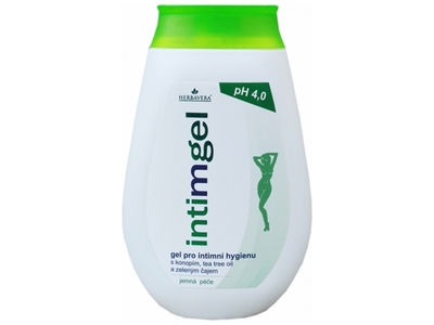 HERBAVERA Intimgel s konopím and Tea Tree 250 ml