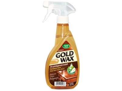 GOLD WAX leštěnka s pumpičkou 400 ml