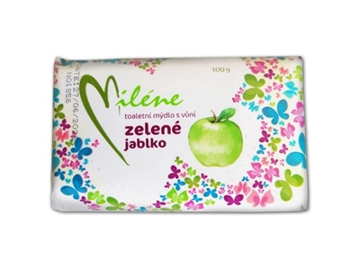 TOALETNÍ mýdlo Miléne Zelené jablko 100 g