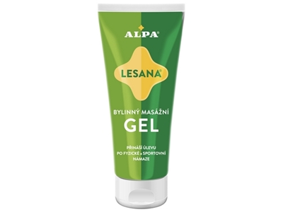 LESANA bylinný masážní gel 100 ml