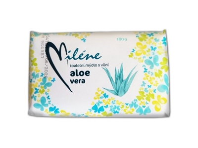 TOALETNÍ mýdlo Miléne Aloe vera 100 g