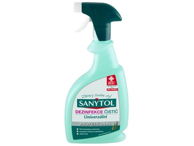 SANYTOL Professional univerzální dezinfekce čistič 750 ml