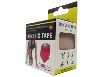 TEJPOVACÍ PÁSKA KINESIO 5 m x 5 cm tělová