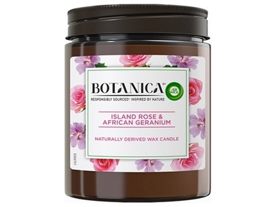 AIR WICK Botanica svíčka Island Rose 205 g