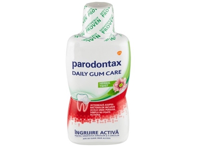 PARODONTAX ústní voda Care Herbal 500 ml