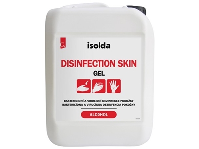 ISOLDA Disinfection SKIN Gel 5 l dezinfekce rukou