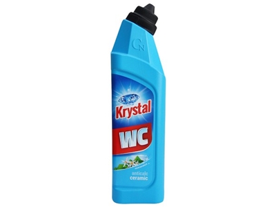 KRYSTAL WC na rez a vodní kámen modrý 750 ml 