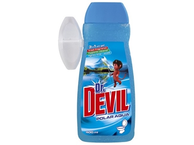 DR. DEVIL WC gel 400 ml + košík