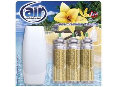 AIR HAPPY Click Vanilla 3 x 15 ml 