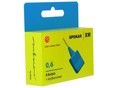 Mezizubní kartáček XM SPOKAR 0,6 mm, 6 ks                                                                                                                                                                                                                 