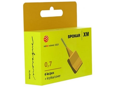 Mezizubní kartáček XM SPOKAR 0,7 mm, 6 ks                                                                                                                                                                                                                 