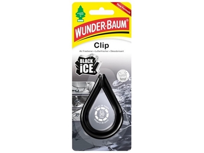 WUNDER-baum Clip Black Ice