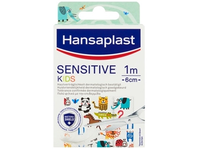 HANSAPLASTnáplast Sensitive Zvířátka 1 m x 6 cm